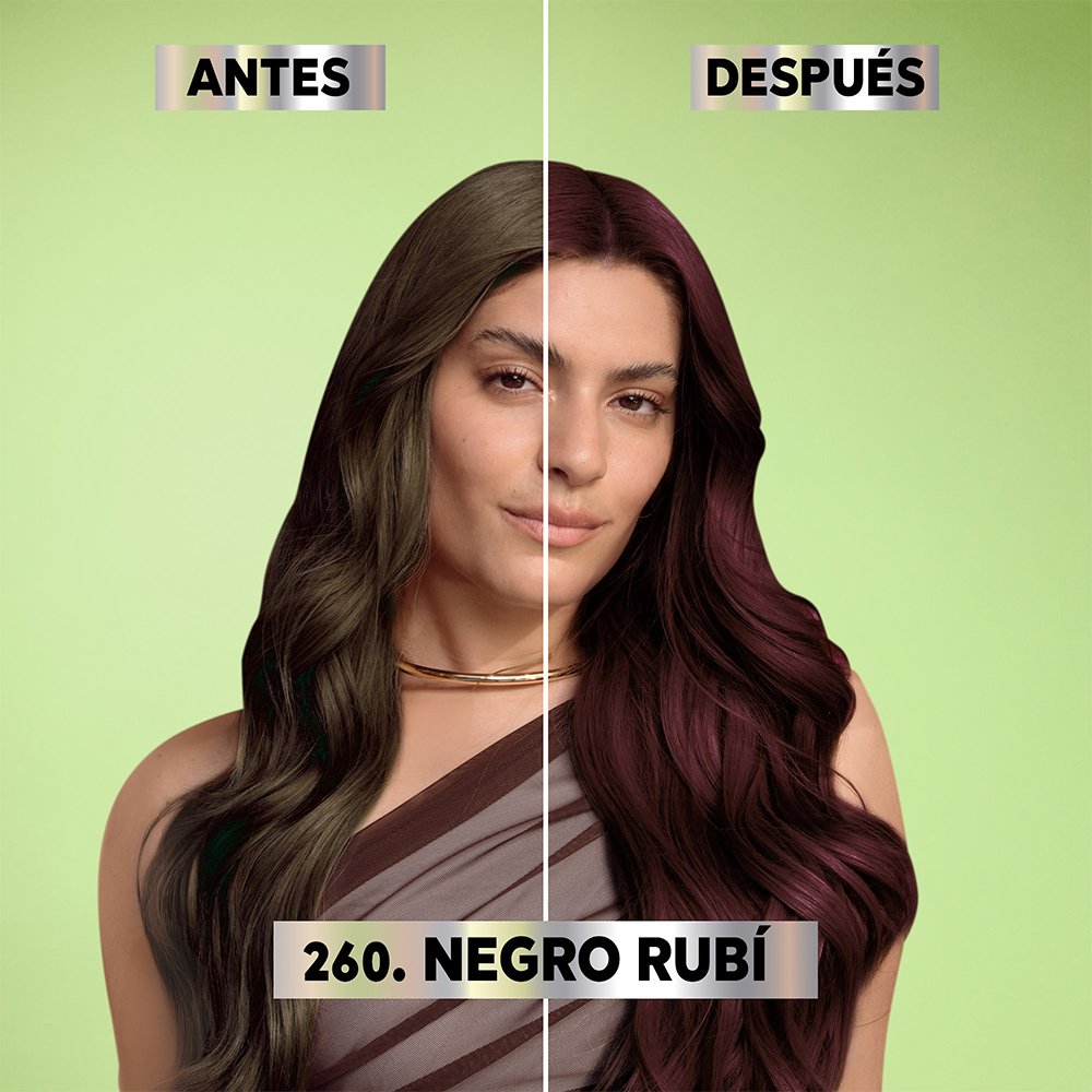 GARNIER, NUTRISSE, GARNIER NUTRISSE, COLORACIÓN, TINTE DE CABELLO, RESULTADOS DE COLORACIÓN, COLORACIÓN ANTES Y DESPUÉS, RESULTADOS DE TINTE, TONOS DE TINTE, COLORACIÓN DE CABELLO, NUTRISSE TINTES, NUTRISSE TONOS DE TINTE